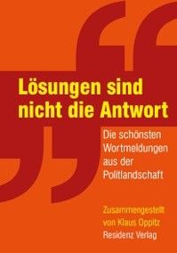 Coverabbildung von "Lösungen sind nicht die Antwort"